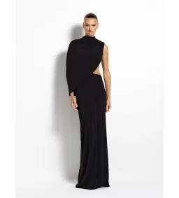 Effie Kats Aleksi Gown in Black Size M/AU10 for rent on The Volte - image 1