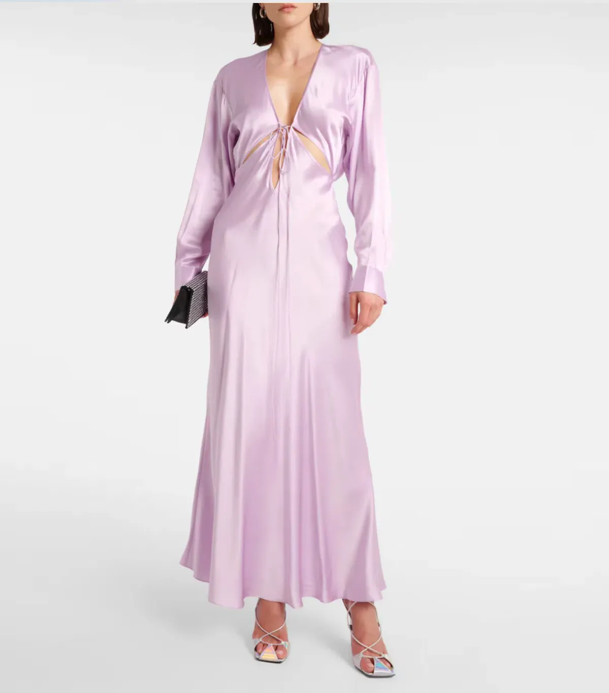 Christopher Esber Pink Triquetra Front Shirt Dress - Size 6 AU - Image 1