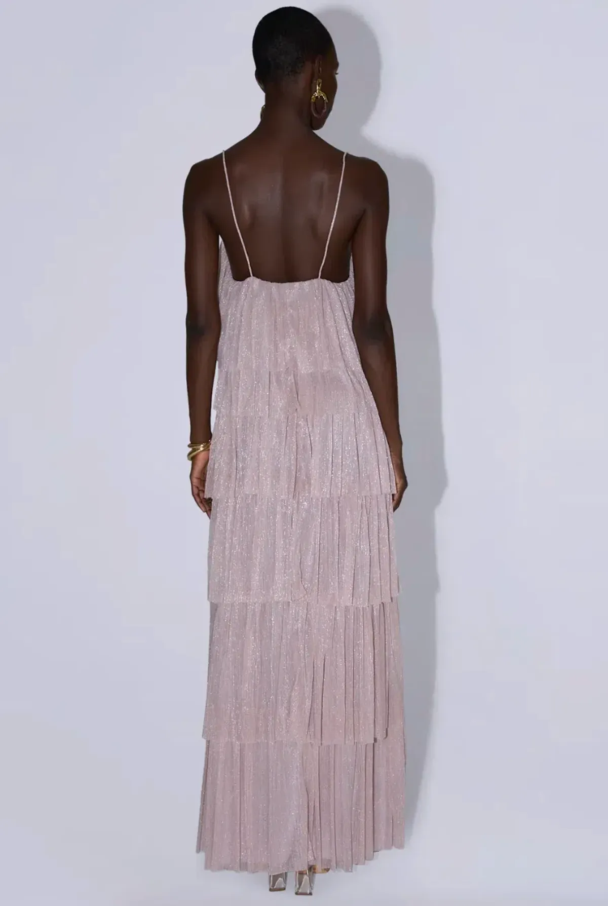 L'Idee Dress - Hera Gown - Blush Moonlight - Maxi Dress - Image 3