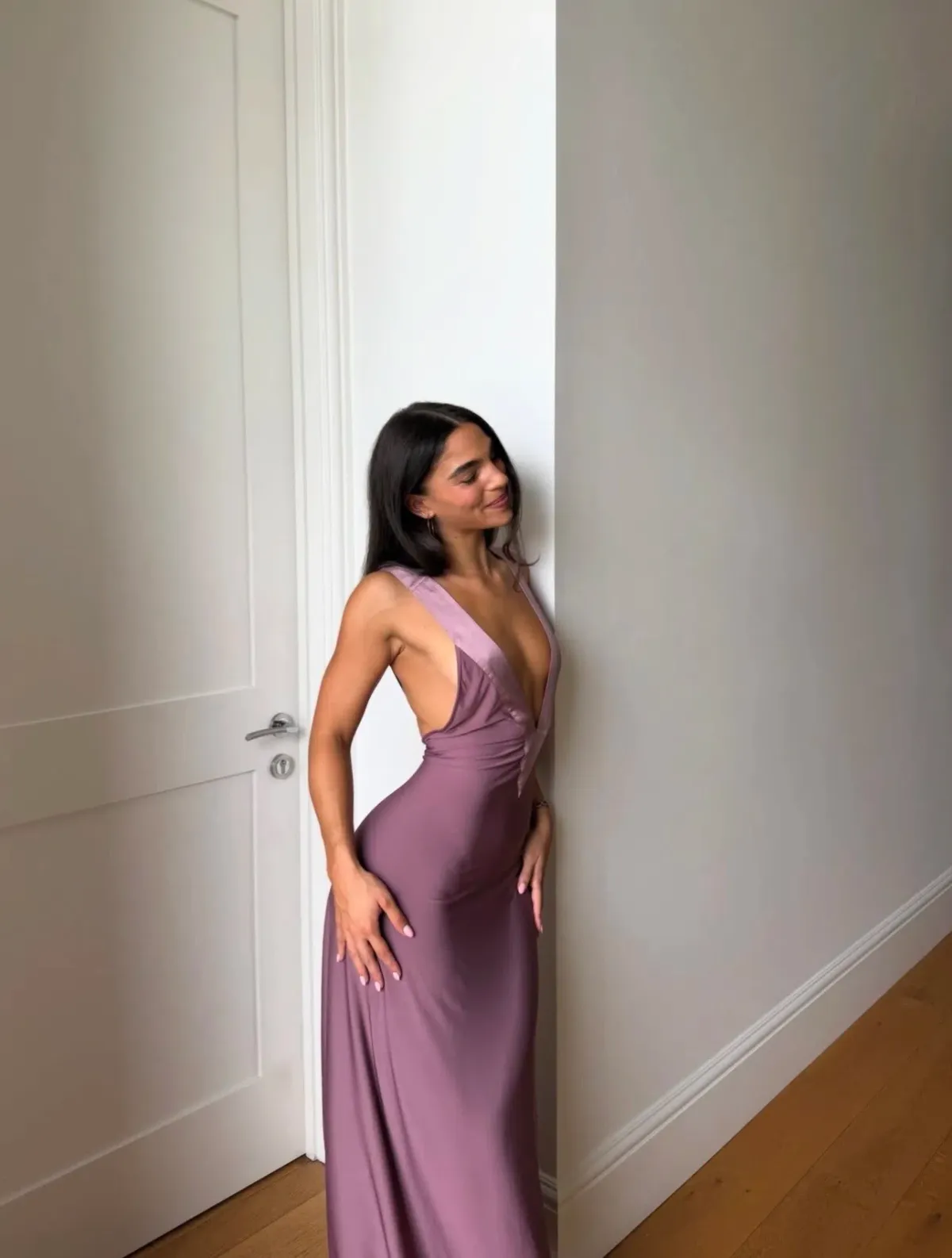 ROSA GOWN | MAUVE - SIZE 8 - Image 3