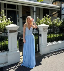 Fenity Gaia Gown in Blue size 12 (fits a 10) for rent on The Volte - image 1
