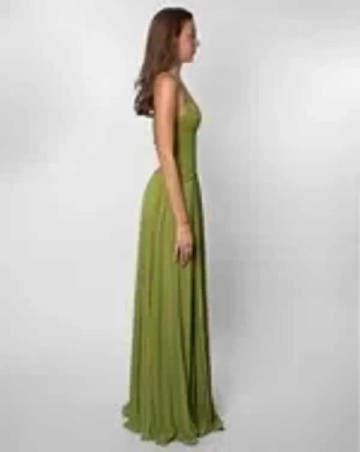 Fenity Gaia Maxi Dress in Green Size S - Image 13