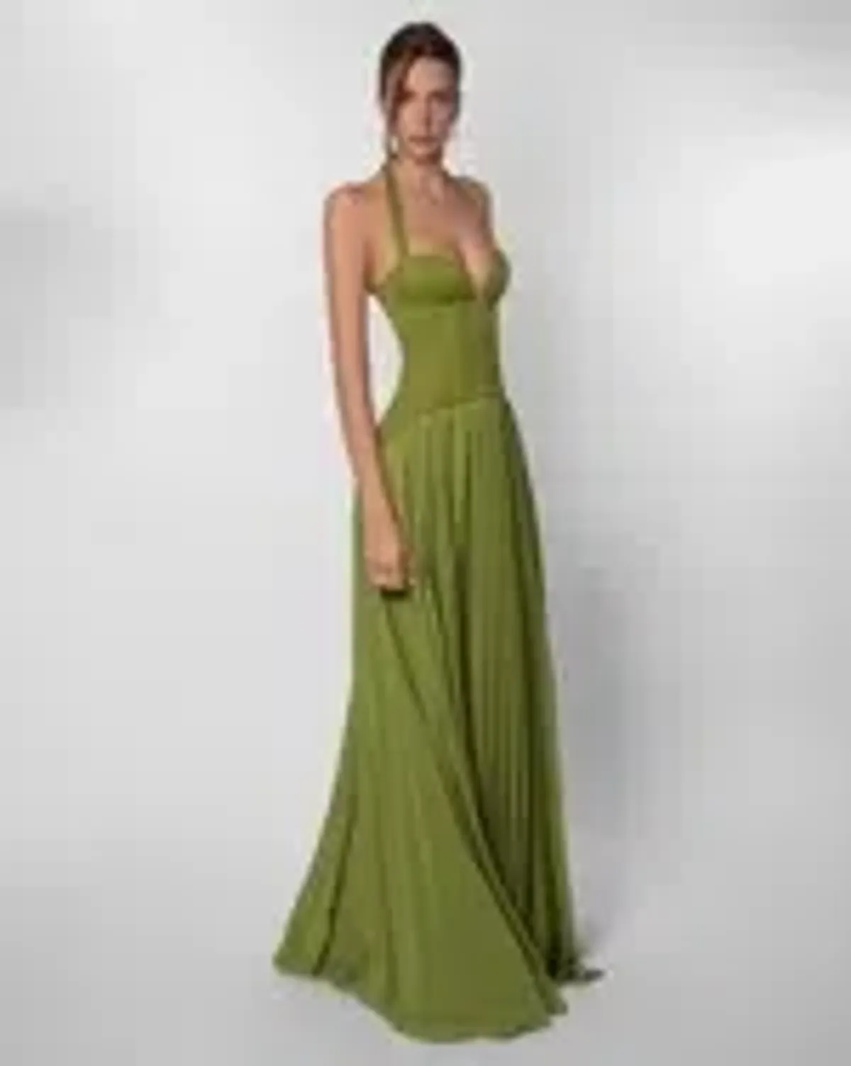 Fenity Gaia Maxi Dress in Green Size S - Image 11