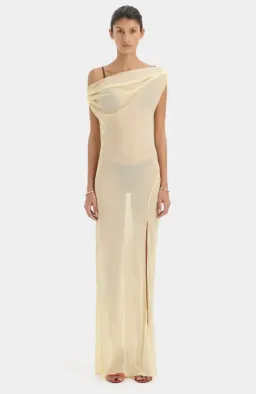 Sir the Label Strobe Gown Butter Size 3 (12) for rent on The Volte - image 3