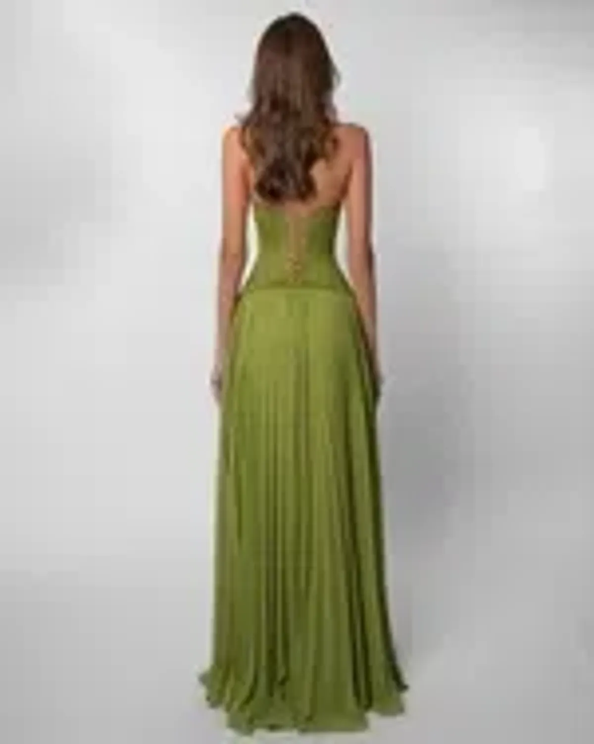 Fenity Gaia Maxi Dress in Green Size M - Image 13
