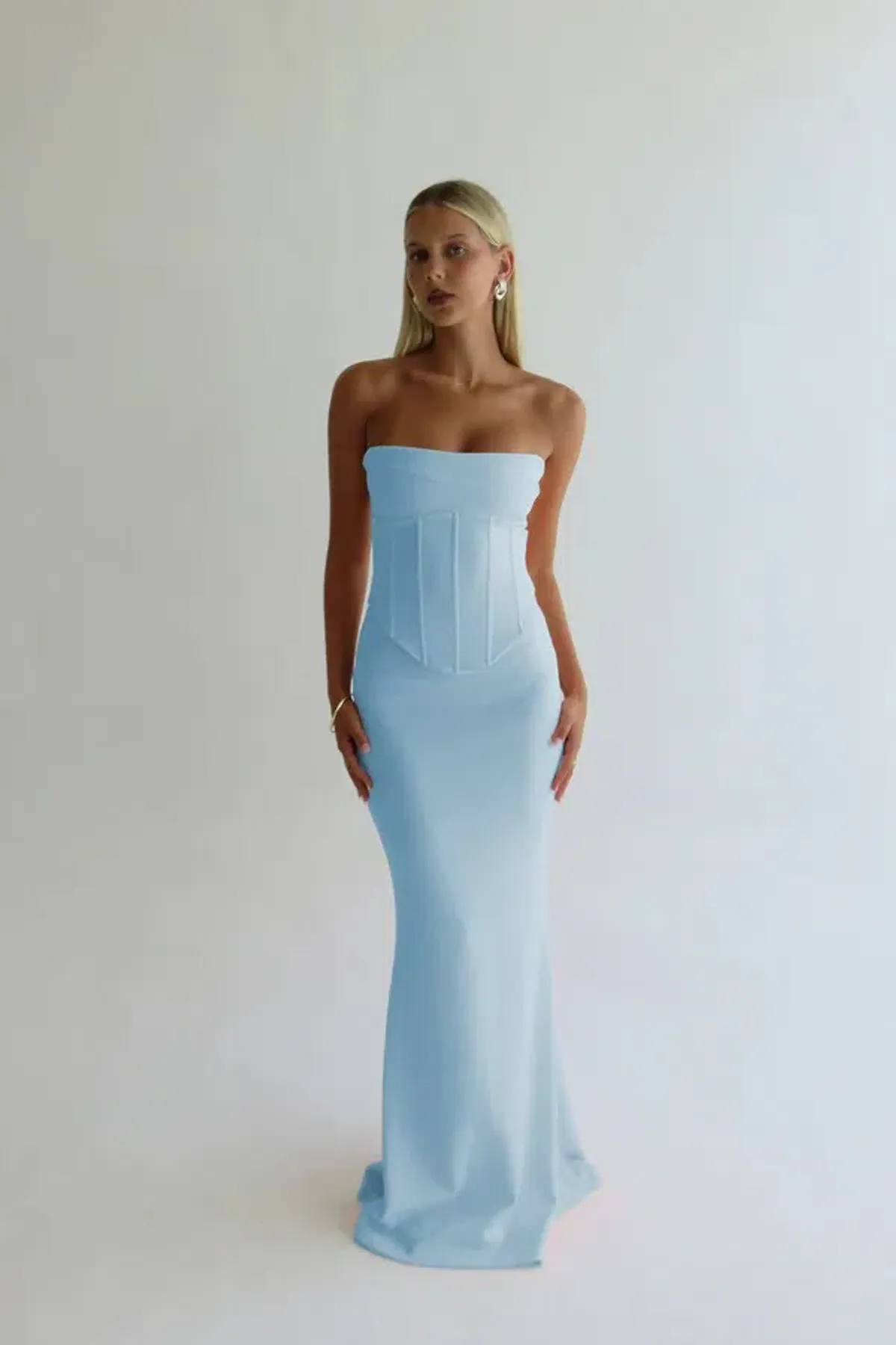 Louie Gown Baby Blue Size S/AU 8 - Image 1