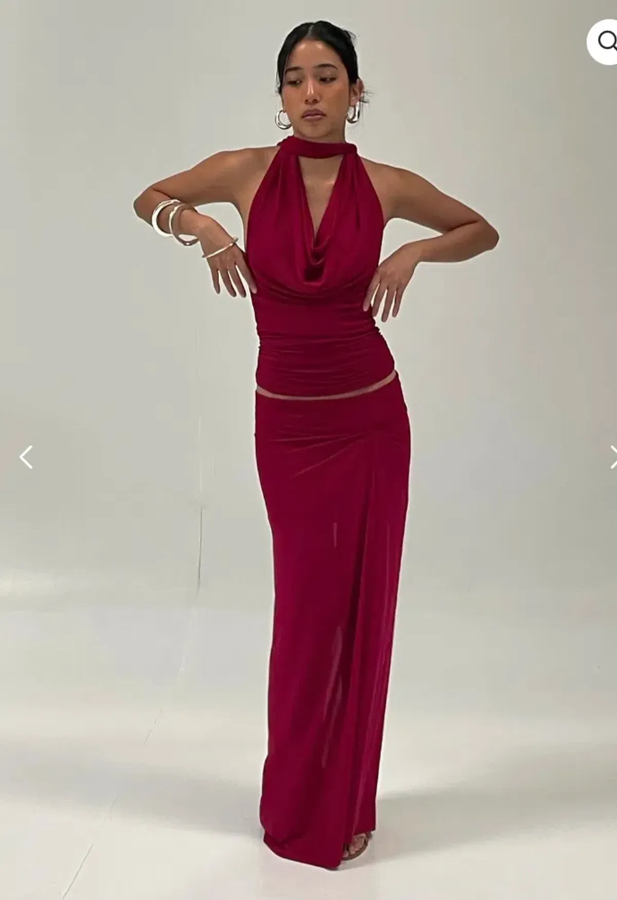 Ance Gria Prim Set Raspberry Size S / 8 - Image 2