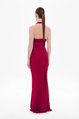 Misha CELINE SATIN DRESS for rent on The Volte - image 6