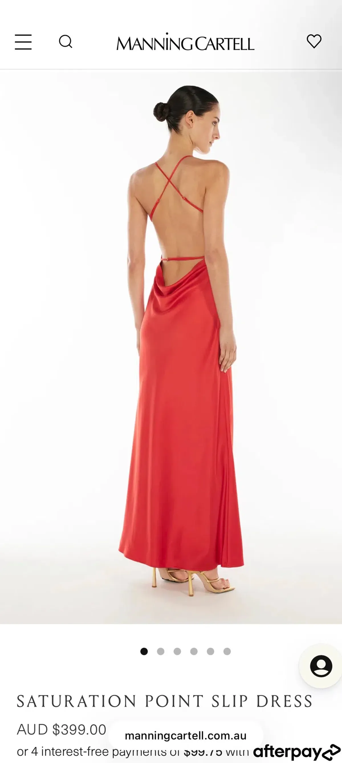 Manning Cartel Saturation Point Slip Dress - Image 1