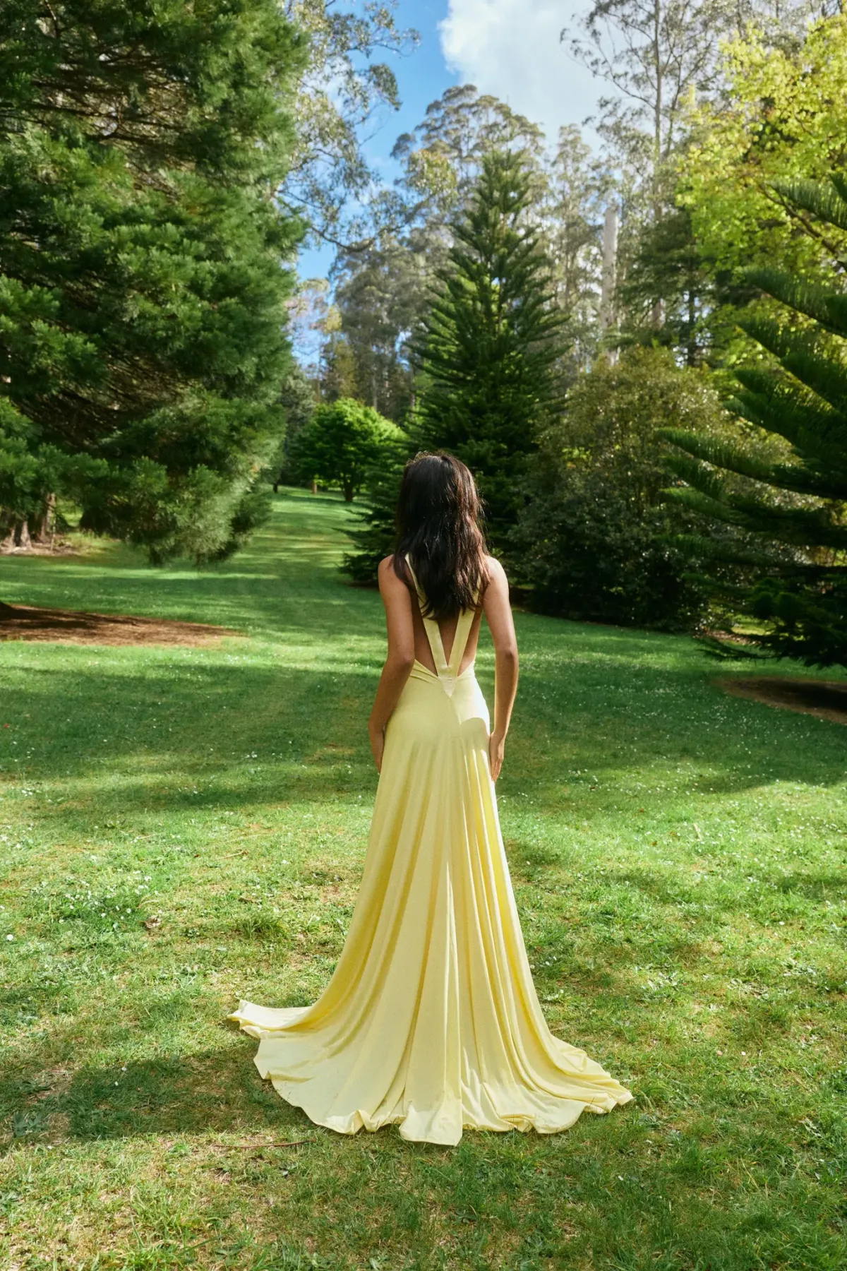 Ance Gria Rosa Gown Yellow/Lemon size XS - Image 8