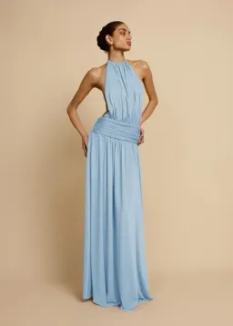ARCINA ORI SANTINA DRESS SKY BLUE SIZE 8 (S) for rent on The Volte - image 3