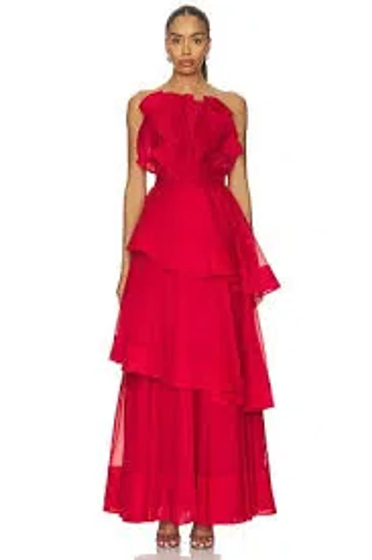 AJE Selestia Gown Red 12 - Image 1