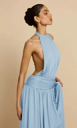Arcina Ori Santina Dress Sky Blue size XS  for rent on The Volte - image 5