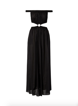 Scanlan Theodore Cotton Voile Ring Dress Black Size S / Au 8 for rent on The Volte - image 7