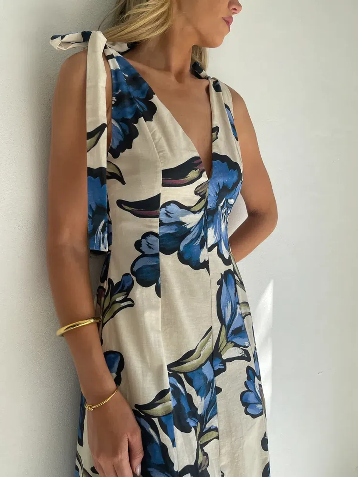 By Nicola Adeline Maxi Dress size 10 Wakiki Floral - Image 2
