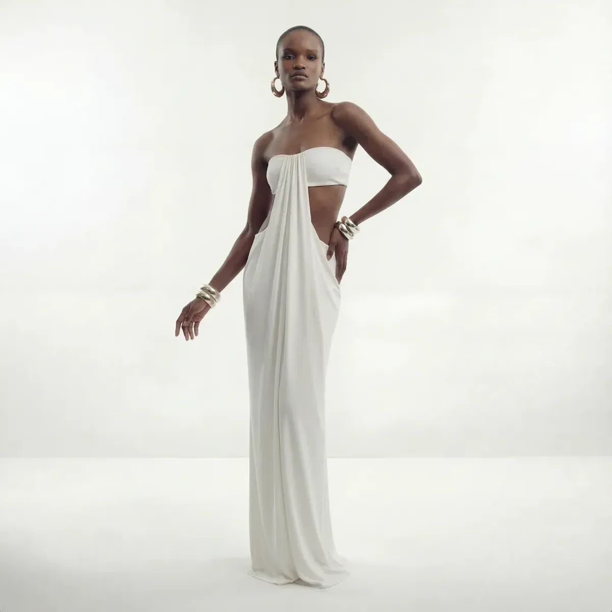 Serve The Brand Ophelia Maxi White - Image 4