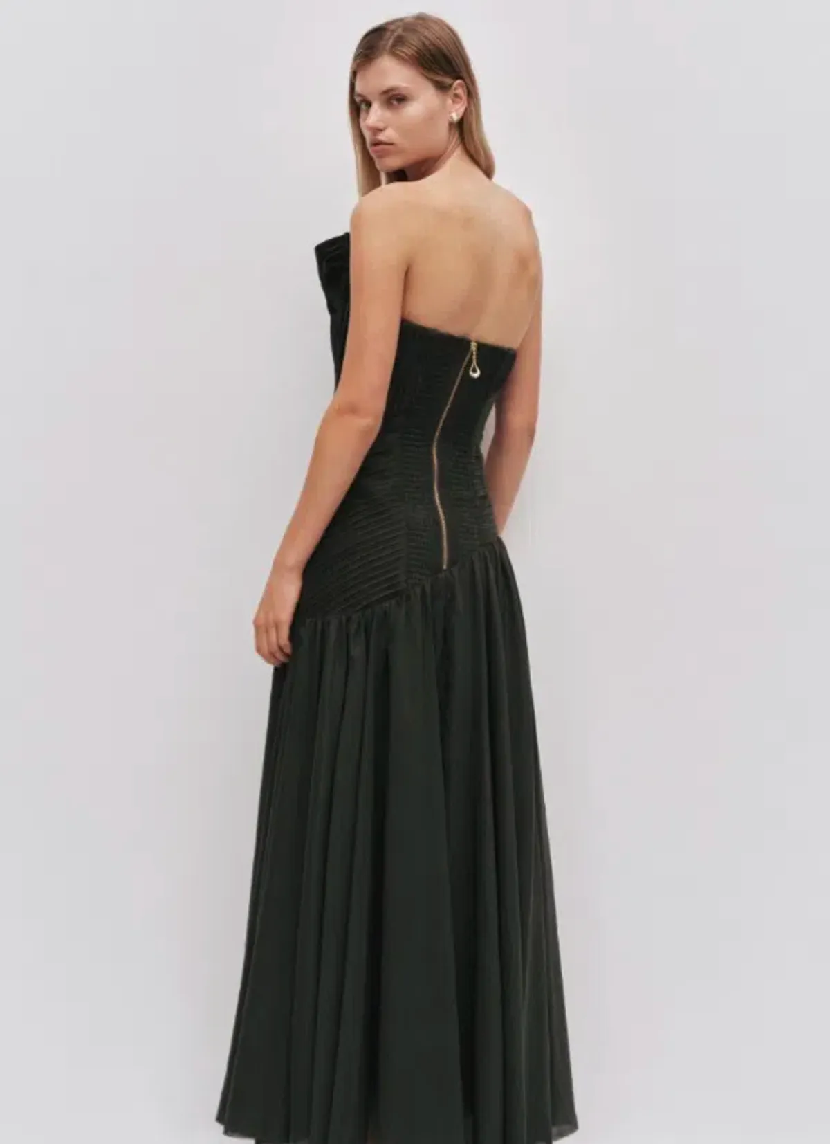 AJE Aquiline Gown Hunter Green 8 - Image 2
