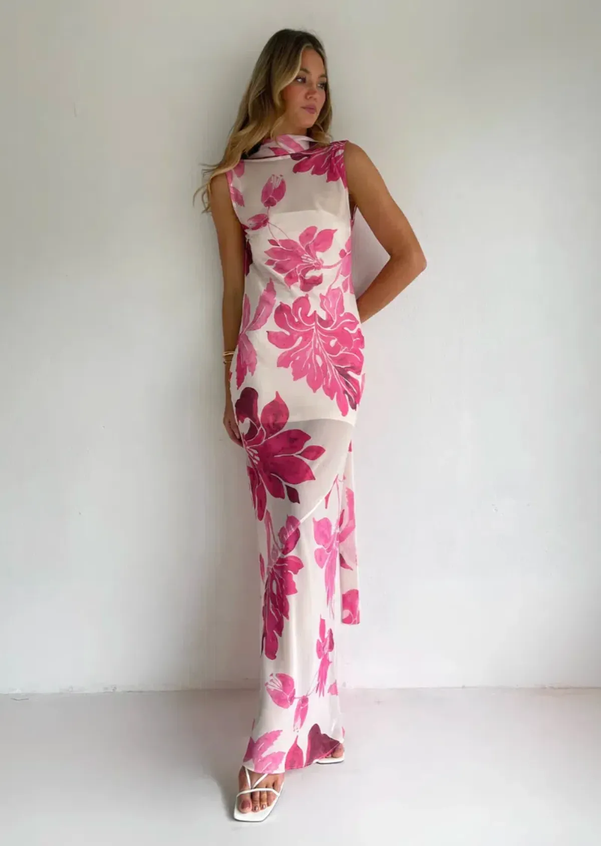 By Nicola Juno Maxi Dress in Potpourri Size 12 - Image 1