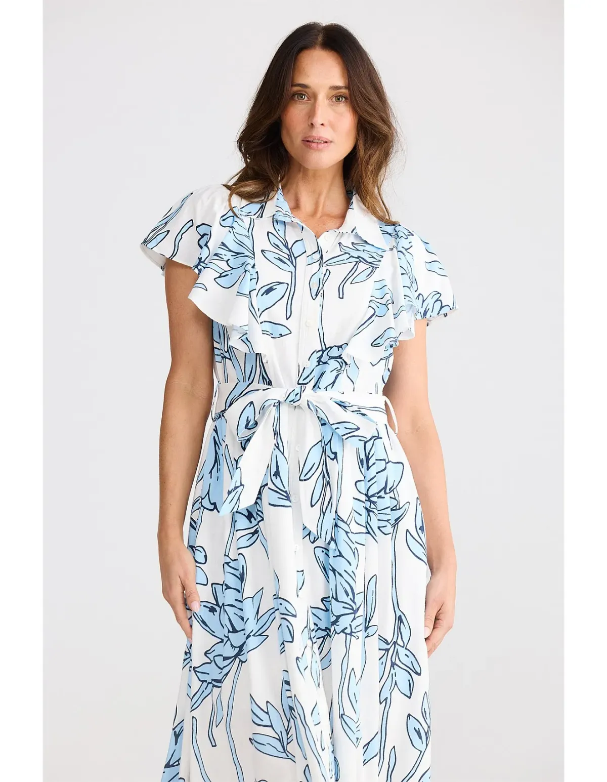 Brave + True Marigold Dress M Coastal Bloom - Image 2