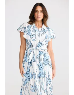Brave + True Marigold Dress M Coastal Bloom for rent on The Volte - image 2