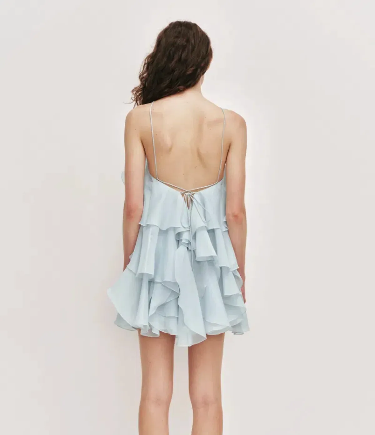 AJE Pandorea Layered Mini Silver Blue size 6 - Image 2