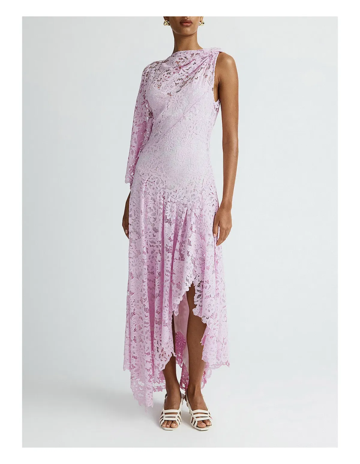 ANNA QUAN Lydia Dress Purple Lace 8 AU - Image 16