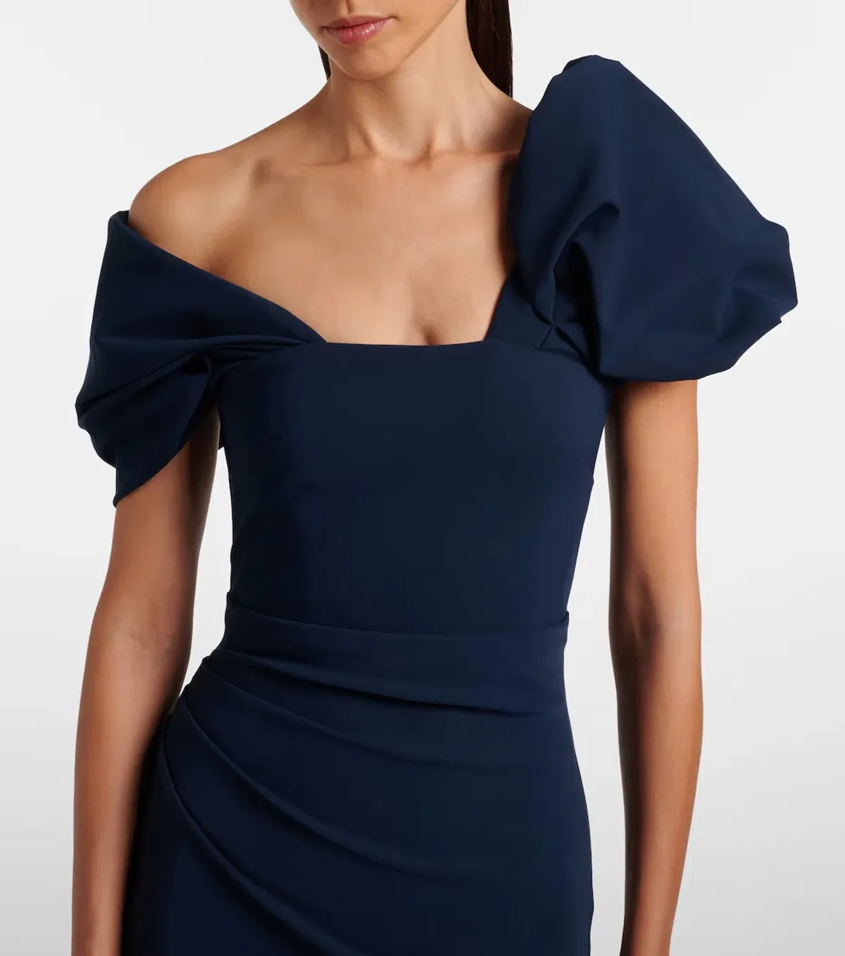Rachel Gilbert Jade Maxi Gown in Navy Size 8 - Image 2