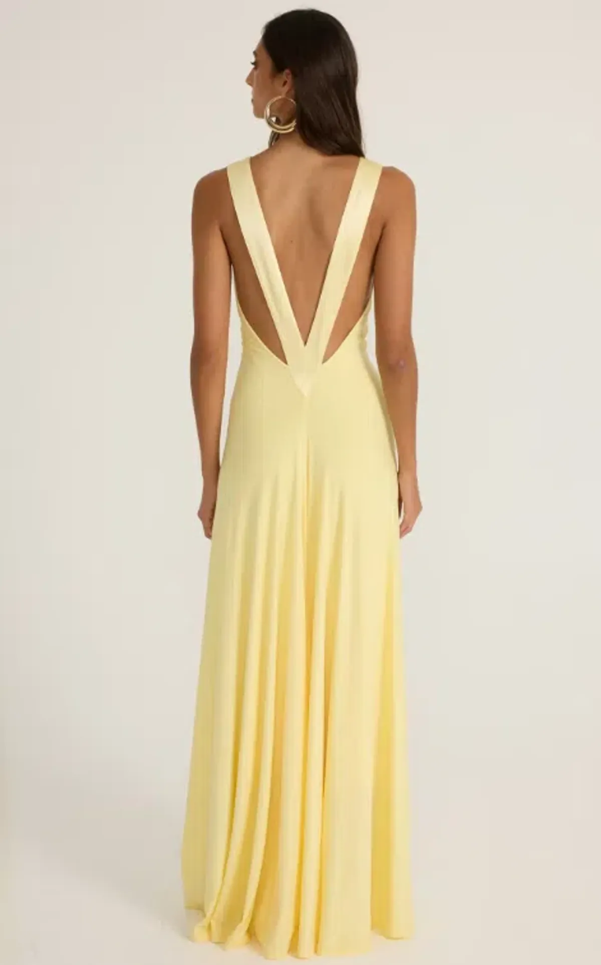 Ance Gria Rosa Gown Lemon Size 6 - Image 2