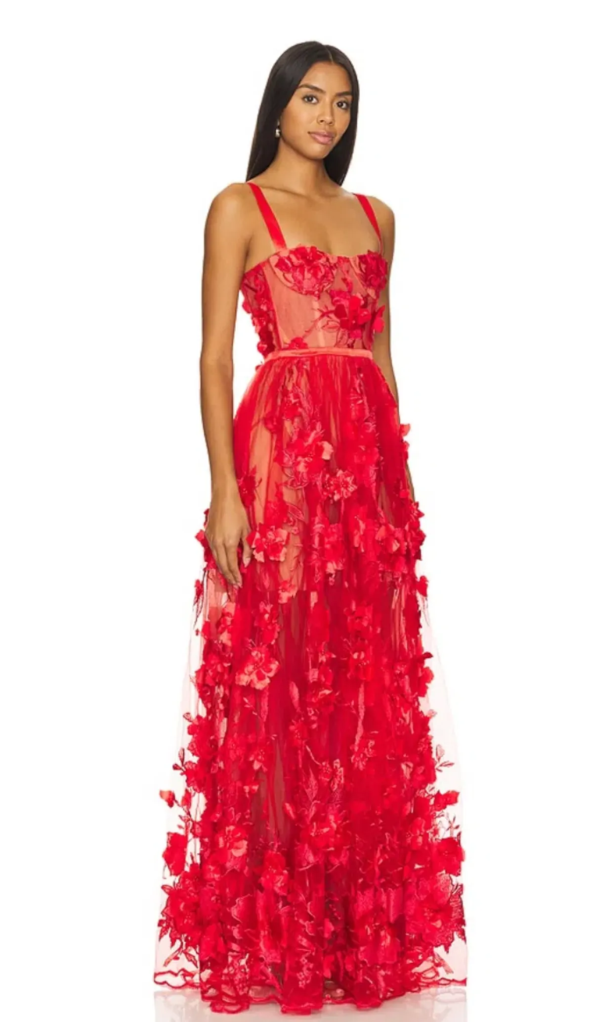 Bronx & Banco X REVOLVE Anastasia Maxi Dress in Red Bronx and Banco Size XS - Image 2