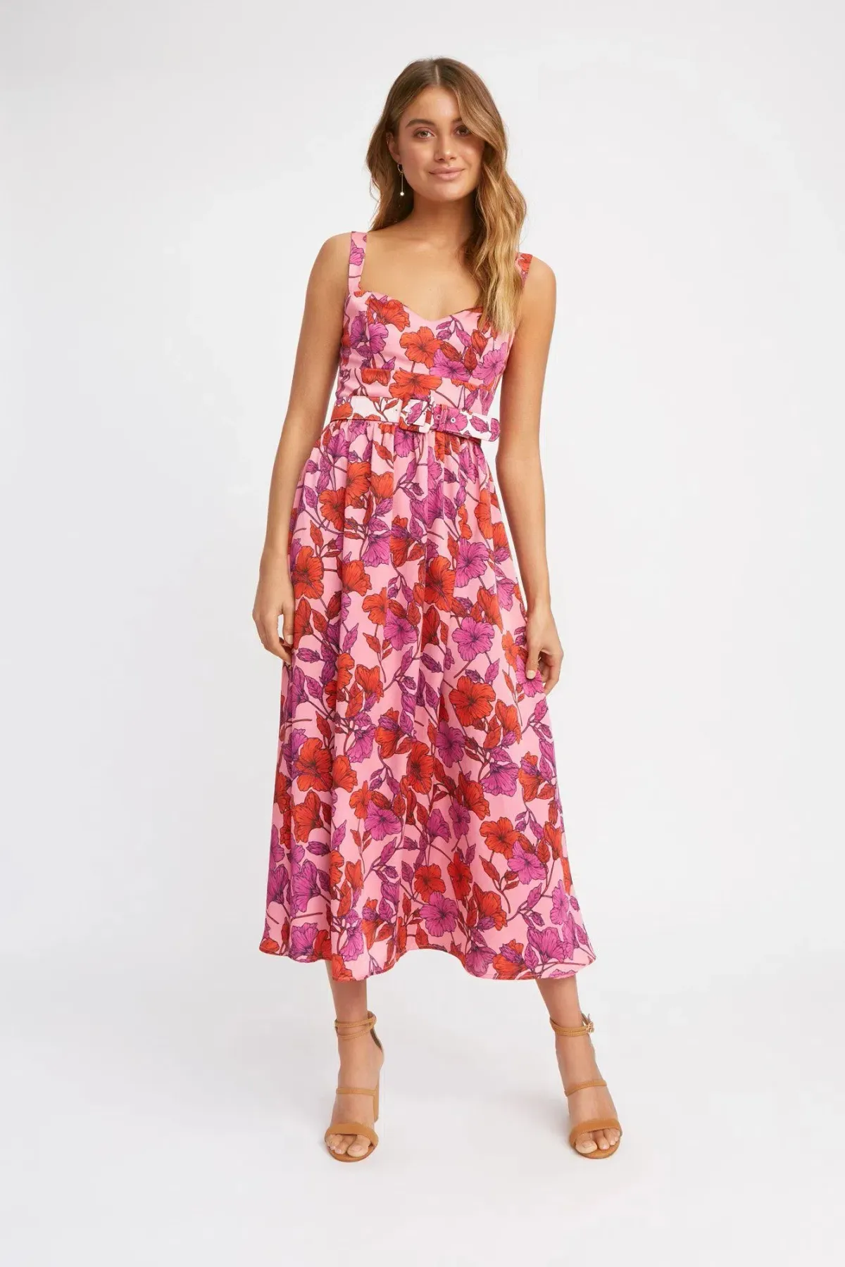 Kookaï Valencia Dress Floral Size 36 - Image 1