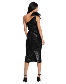 By Johnny Astrid Shine Tied-Up Midi black size 6 for rent on The Volte - image 2