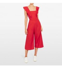Frill Sleeve Jumpsuit, French Connection size 6 for rent on The Volte - image 1