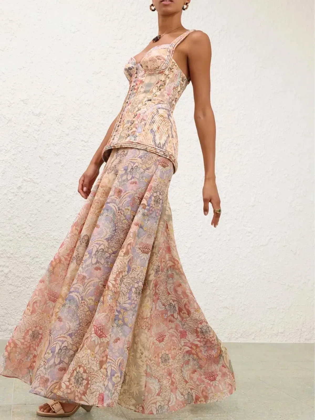 Zimmermann Rebellion Corded Maxi Dress Size 0/ AUS 8 - Image 1