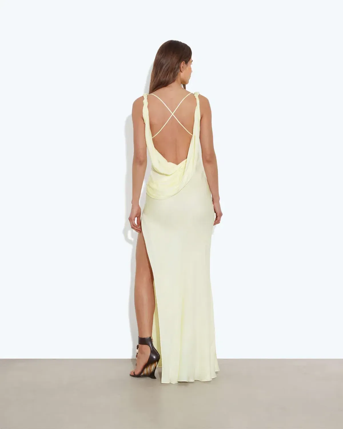 Rat & Boa NAVARRA DRESS YELLOW Size XS - Image 2