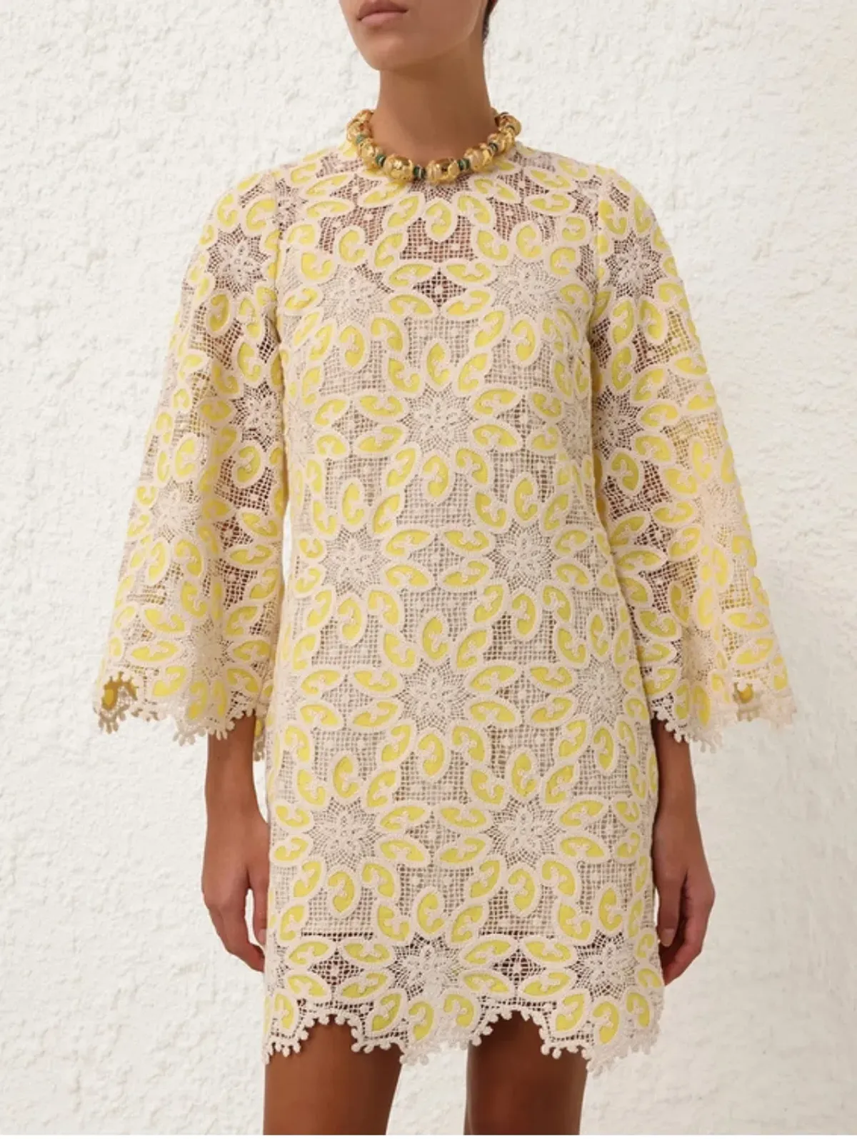 Zimmermann Golden Lace mini dress - Image 1