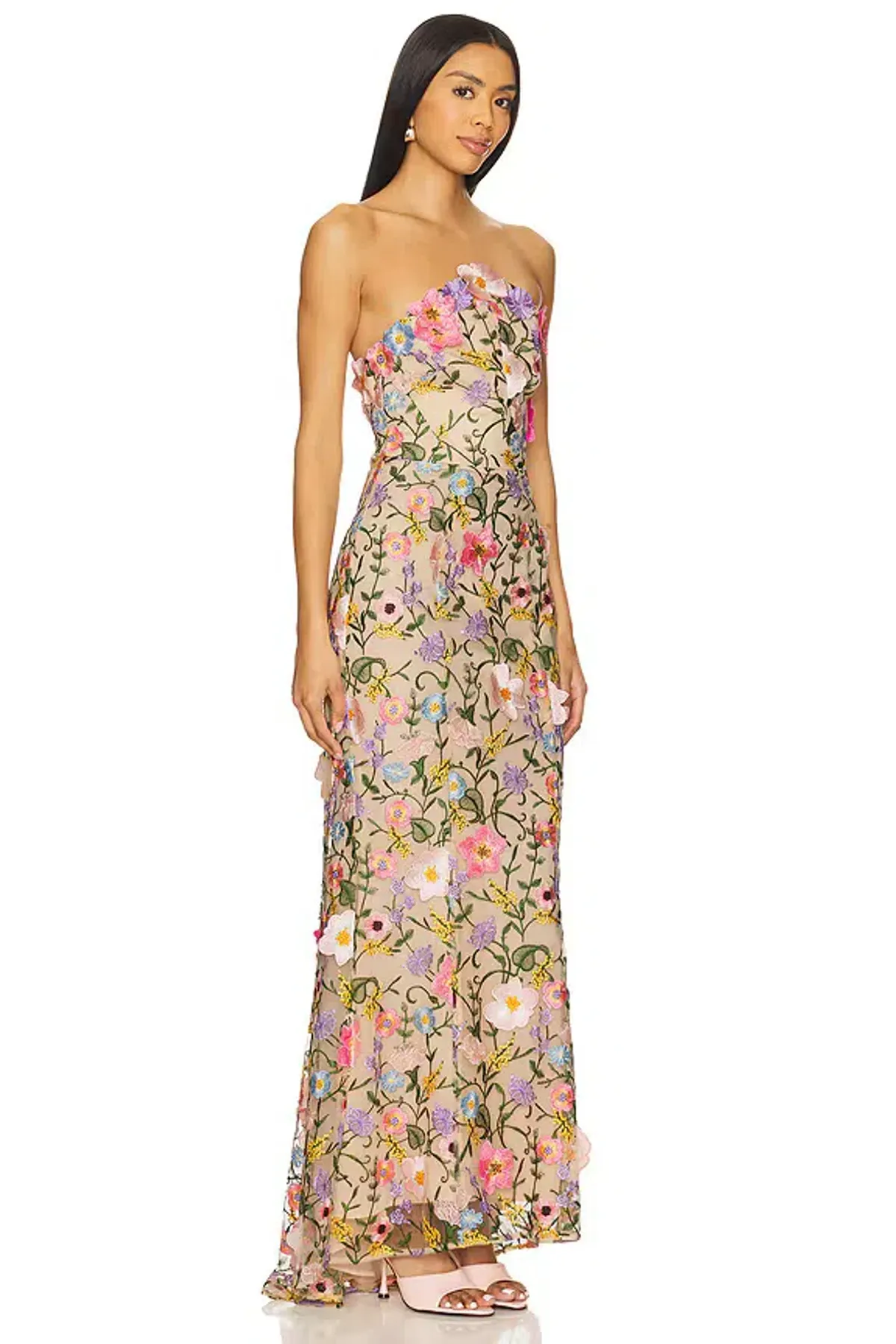 Elliatt Nydia Gown in Multi Floral - Image 2