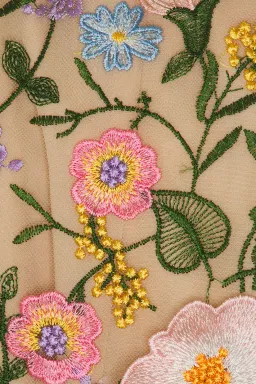 Elliatt Nydia Gown in Multi Floral for rent on The Volte - image 4