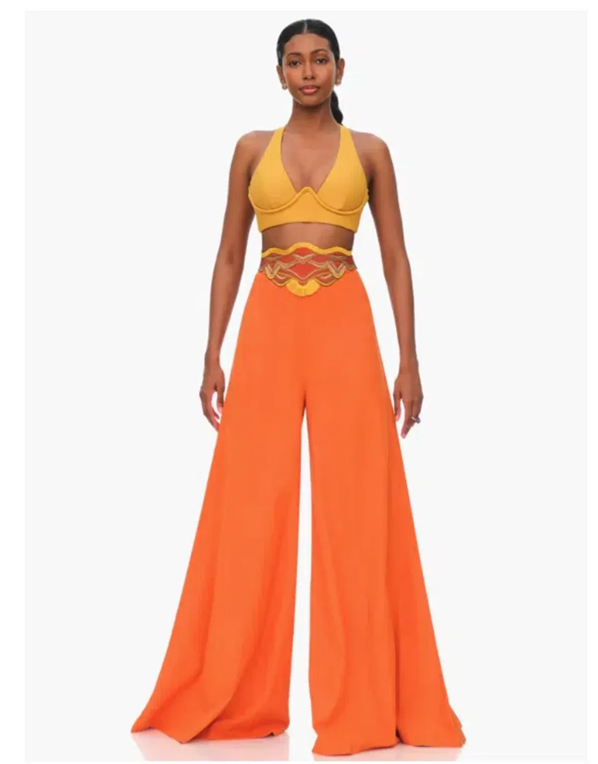 Andrea Iyamah ilo high-waisted pants - Image 1