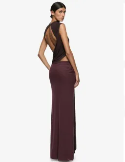 Bec and Bridge Conni Maxi in Dark Chocolate Size 6 for rent on The Volte - image 3