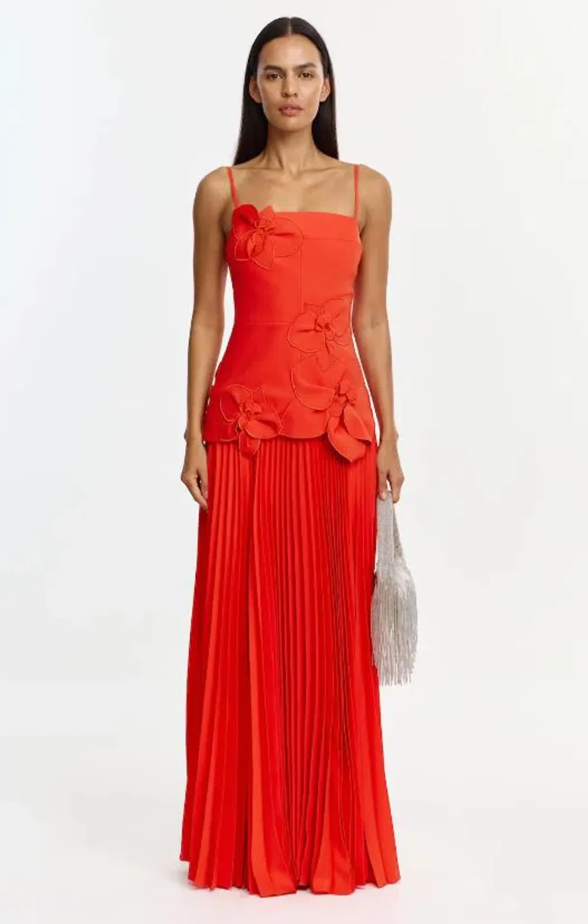 Acler Avision Maxi Dress in Chilli Size 8 - Image 1