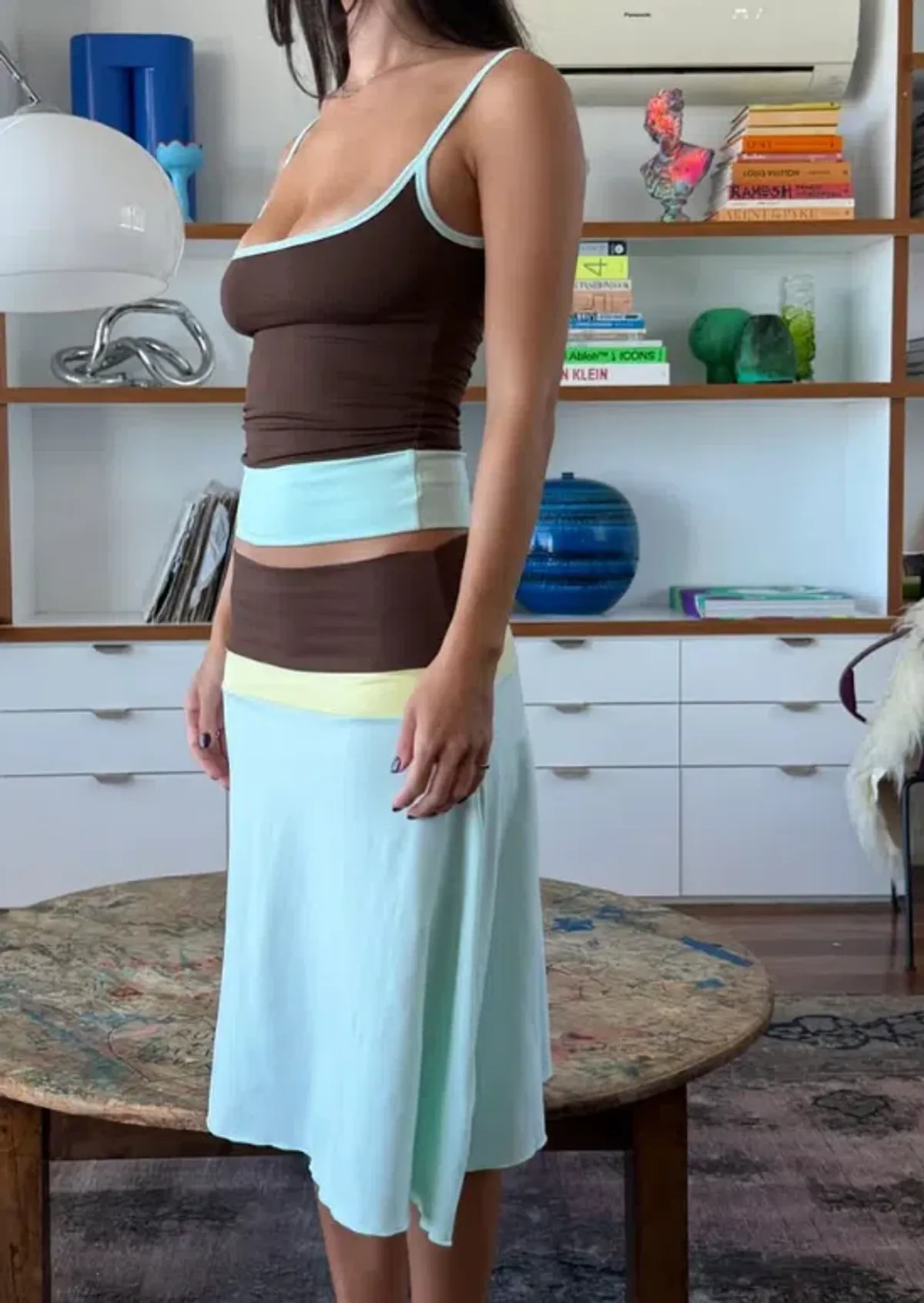 Blanch Wear Lucy Midi skirt & top - Horizon size 8 - Image 3