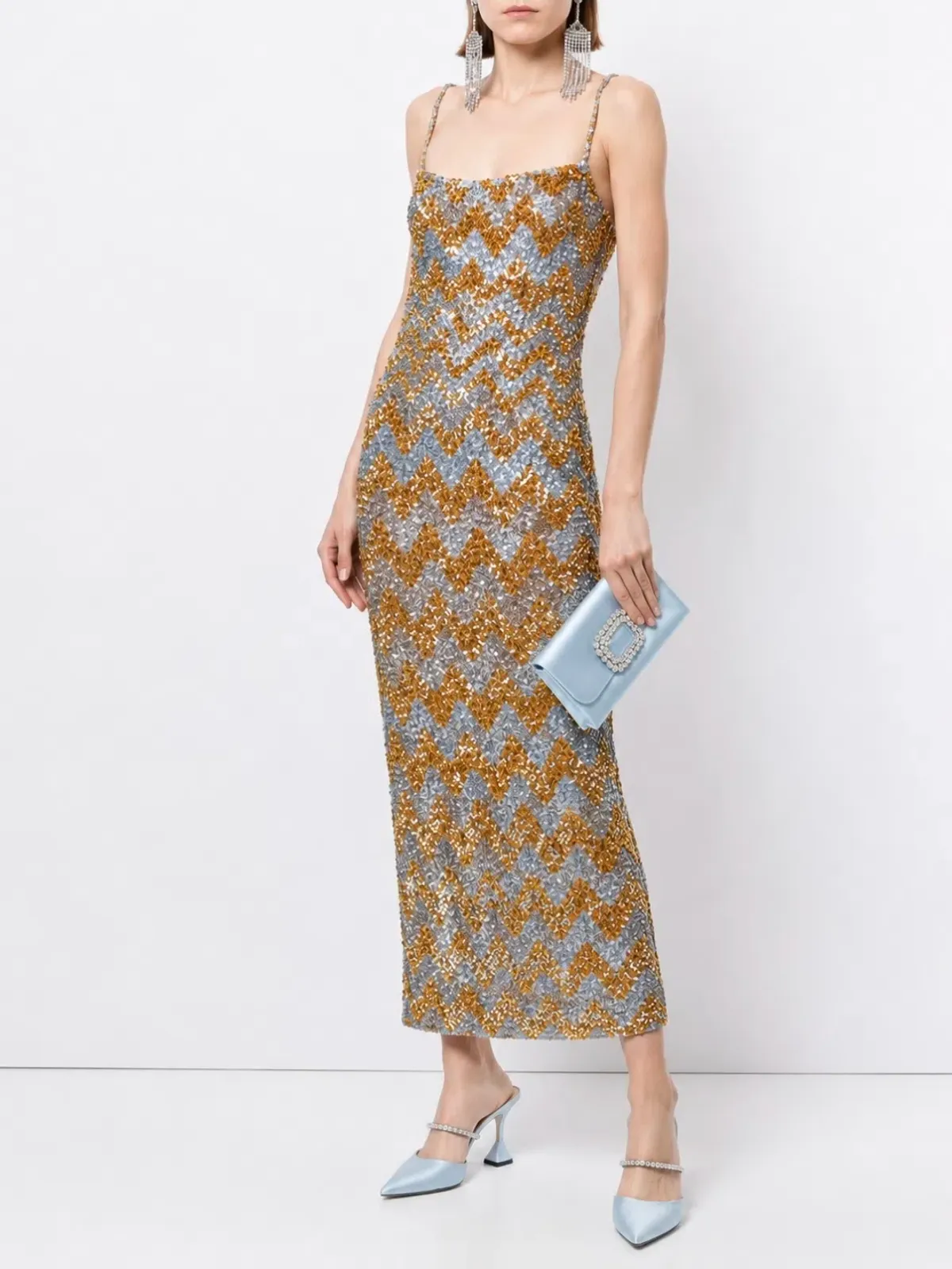 Rachel Gilbert Callum Gown Gold 2/AU10 - Image 4