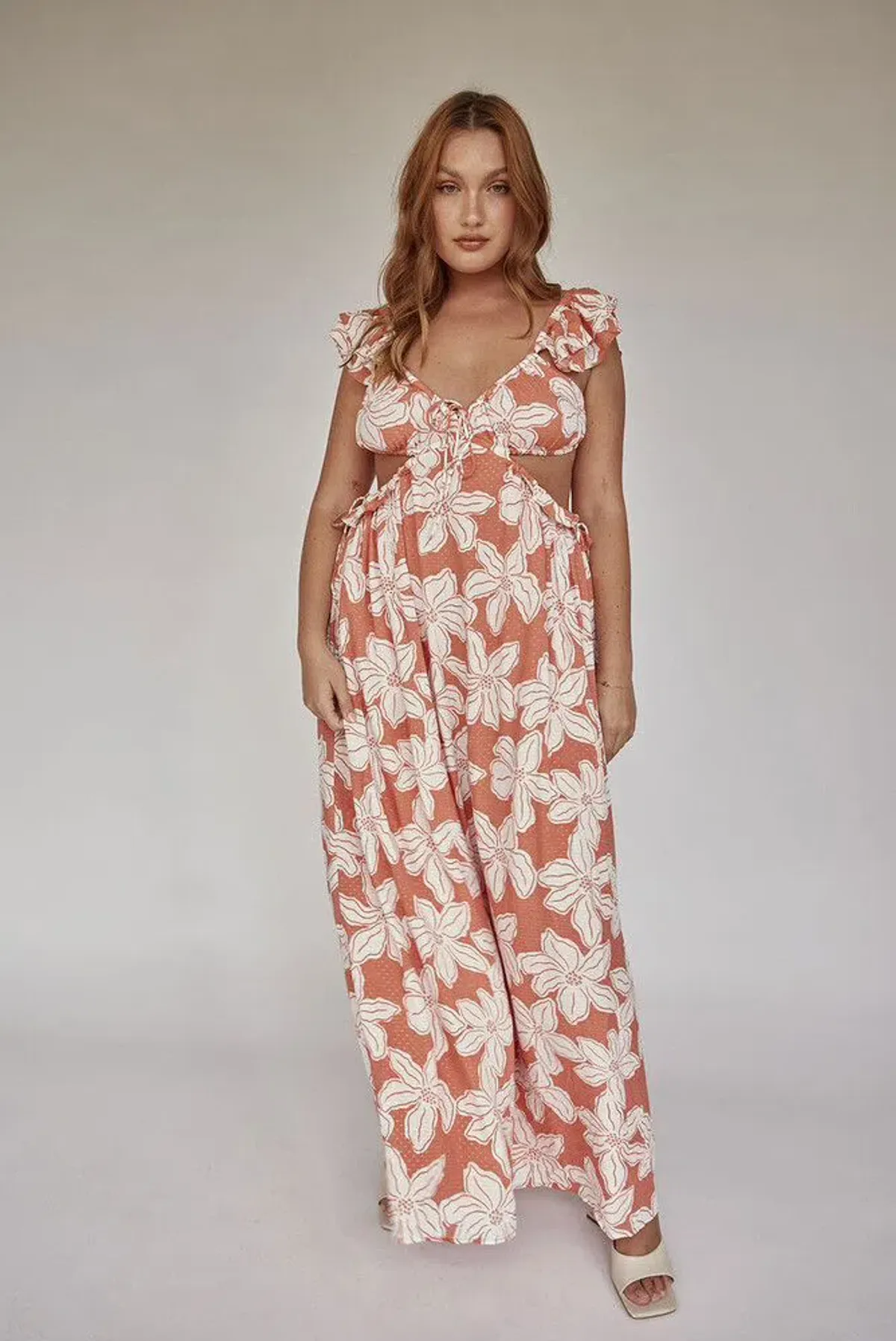 Sabo Skirt Archa Maxi Dress - Orange - XS - Image 1