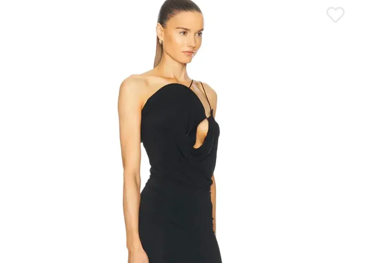 BNWT Christopher Esber Black Wave Coil Dress - Size 8 AU - Image 3