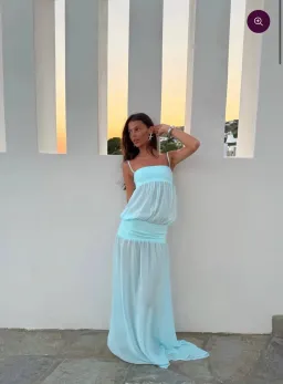ANCE GRIA ROMEO GOWN IN AQUA BLUE for rent on The Volte - image 1