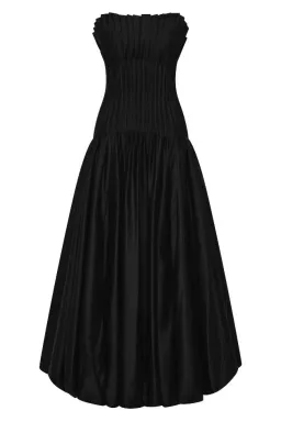 🖤 AJE Ivy Bubble Hem Gown – Black – Size 10 AU Strapless Formal Maxi Dress🖤 for rent on The Volte - image 8