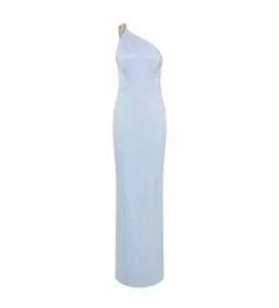 Rachel Gilbert Celestia Maxi Gown in Sky Blue Size RG 3 / AU 12 for rent on The Volte - image 1