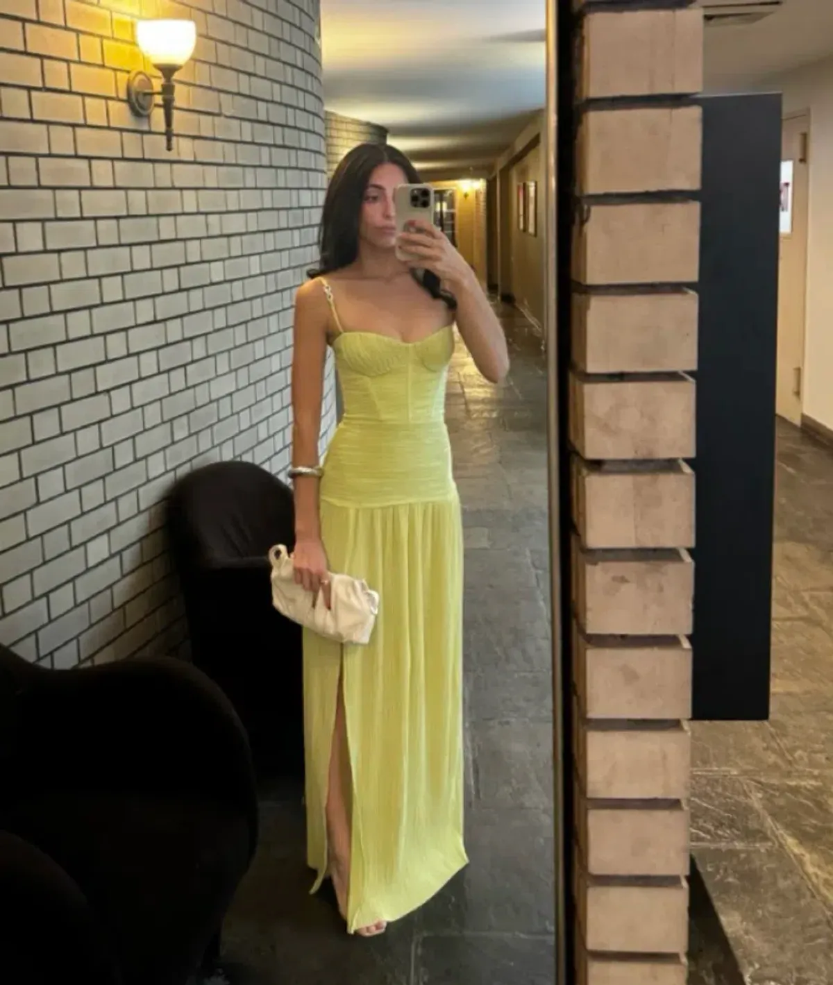 MANNING CARTELL DOUBLE TIME PLEAT DRESS in Pistachio AU 12 - Image 6