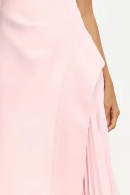 Acler Limosa Maxi Dress; Fairy Floss pink; size 8 for rent on The Volte - image 4
