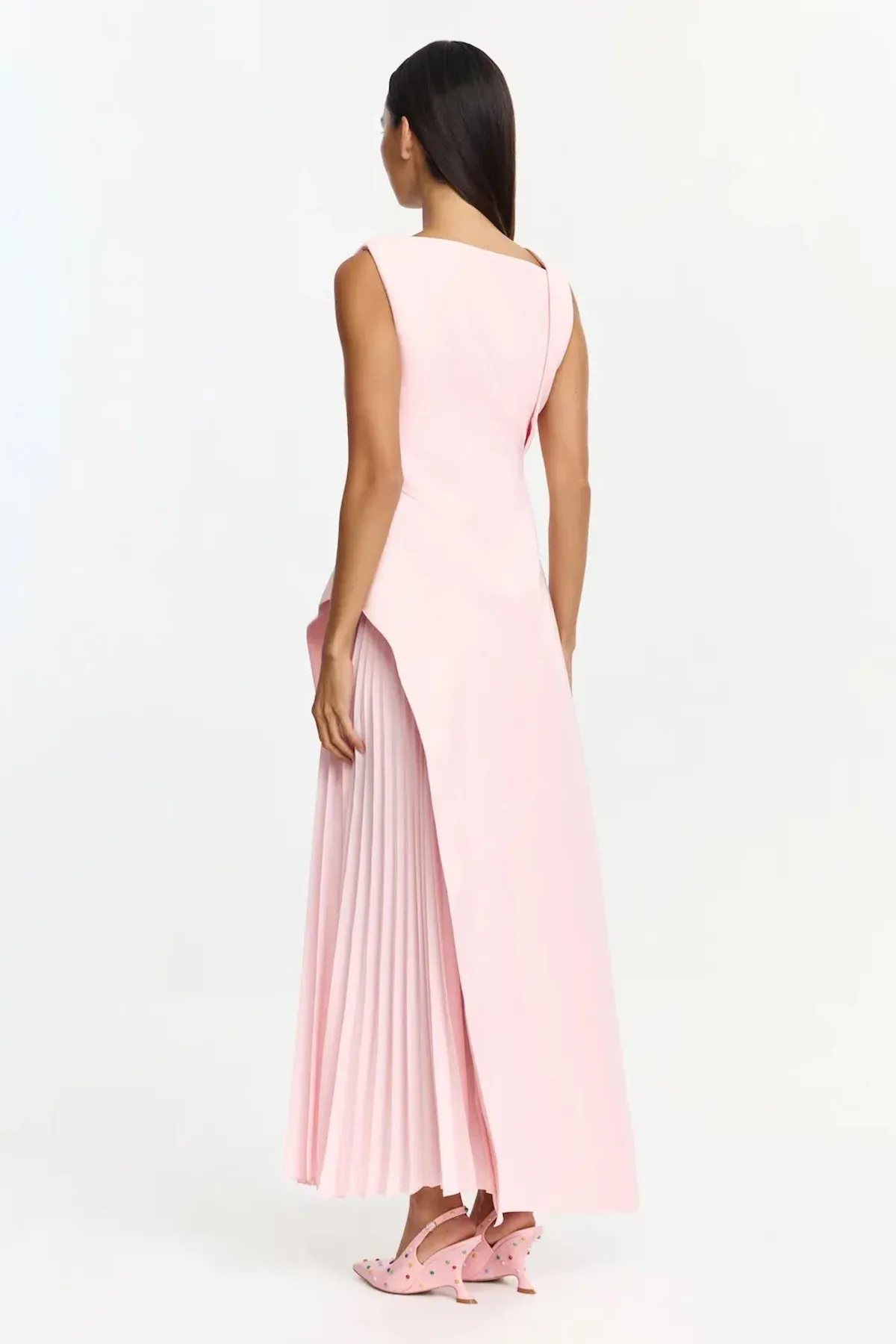 Acler Limosa Maxi Dress; Fairy Floss pink; size 8 - Image 3